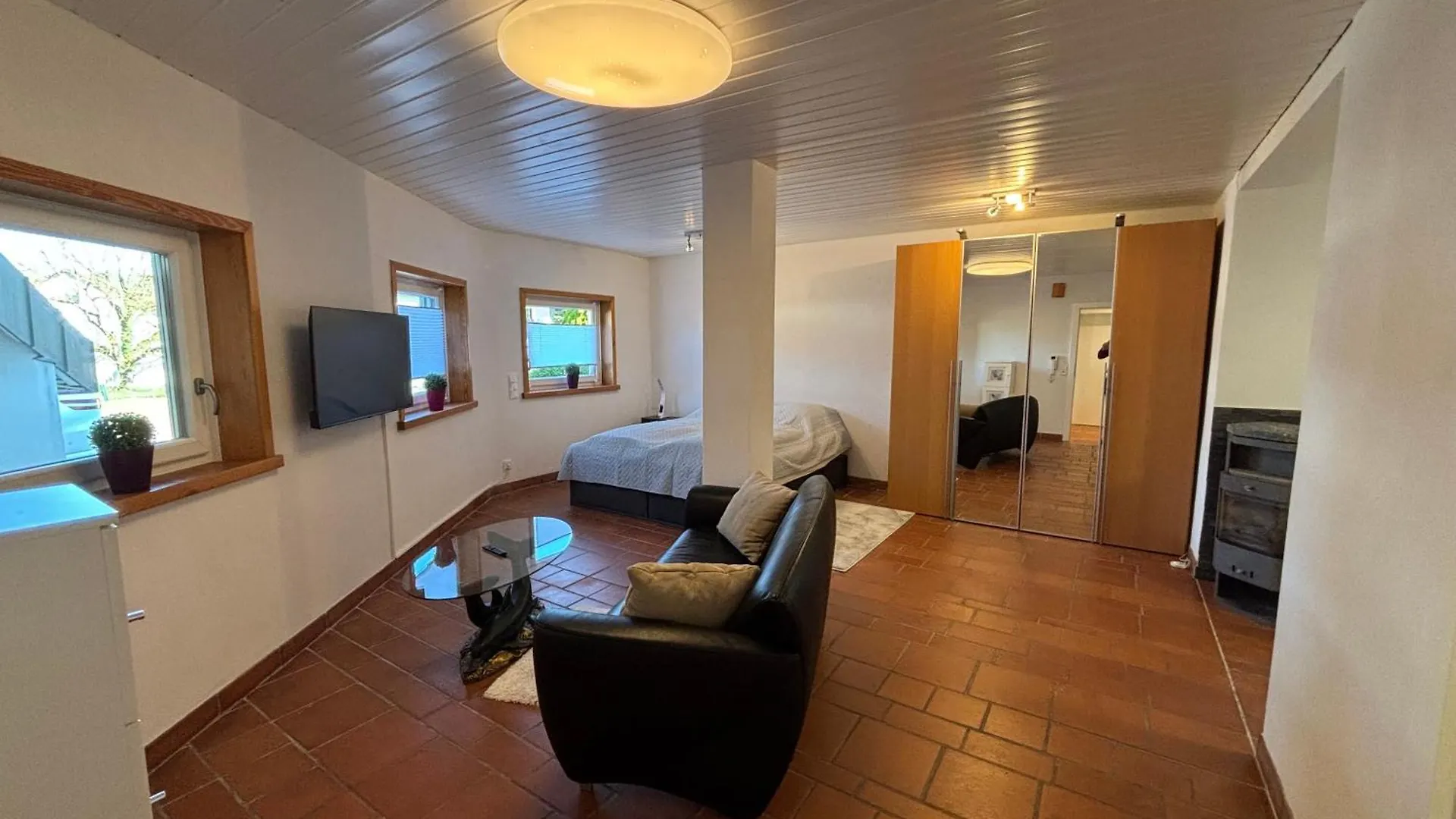 Daire All-In-One Appartment Schollkrippen Almanya